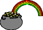 pot of gold at the end of the rainbow